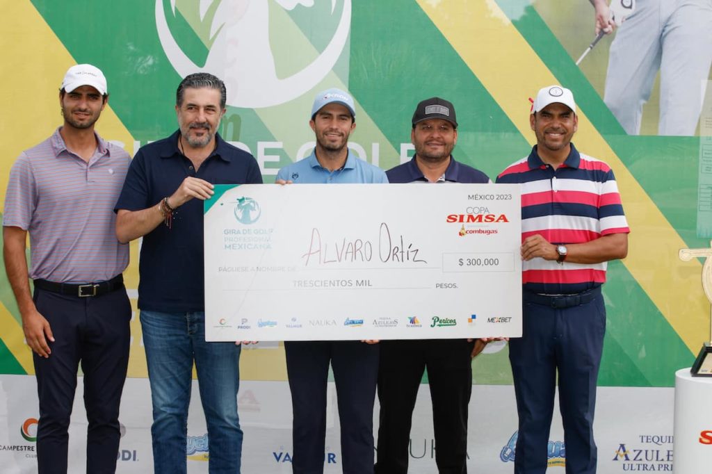 Copa SIMSA: Álvaro Ortiz gana la Gira de Golf Profesional 2023 | Grupo Simsa | Nesim Issa Tafich | Salomón Issa Tafich 