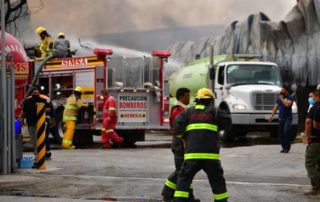 Salomón Issa Tafich | Grupo Simsa ayuda a sofocar incendio en Ciudad Industrial de Torreón