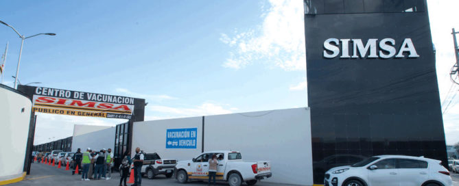 Grupo Simsa apoya en la aplicación de segunda dosis contra Covid-19