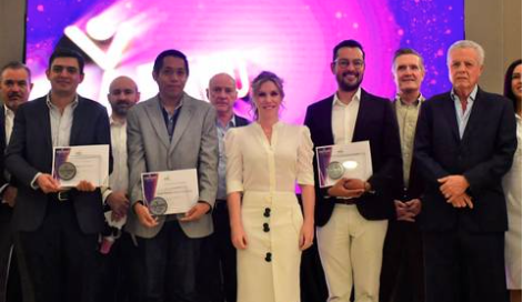 Nesim Issa Tafich fue uno de los empresarios galardonados con el premio de Ciudadano del Año