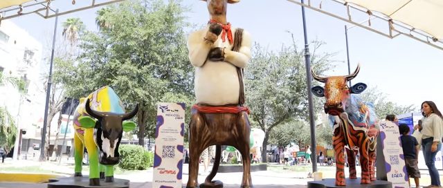 CowParade Lala 2023: Arte, tradición y unión lagunera | Grupo Simsa | Nesim Issa Tafich | Foto: El Siglo de Torreón