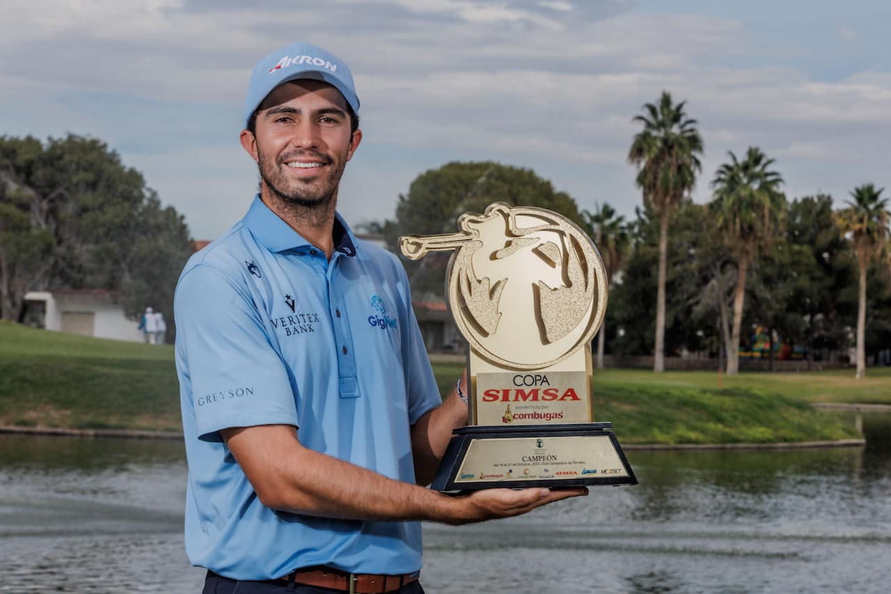 Copa SIMSA: Álvaro Ortiz gana la Gira de Golf Profesional 2023