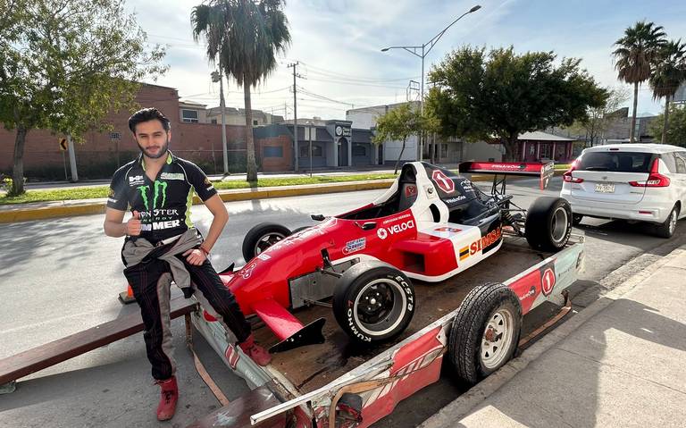 Abraham Herrera, Fórmula GP | Foto: El Sol de La Laguna